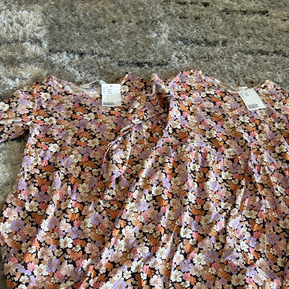 2 H&M Multicolor Floral Dress